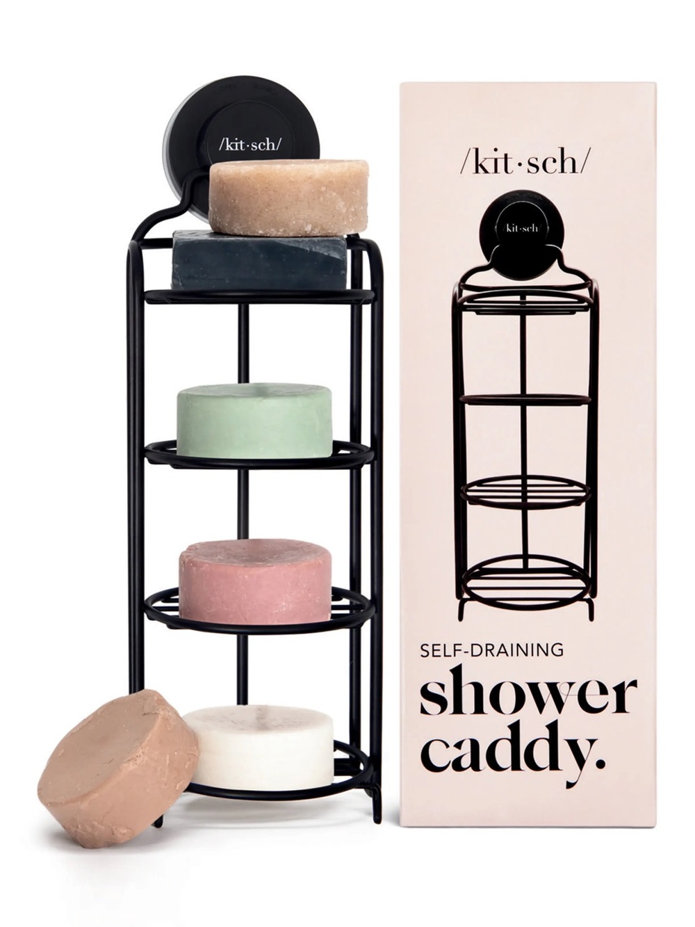 Kitsch Self-Draining Shower Caddy